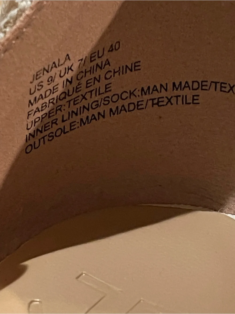 JF cream canvas